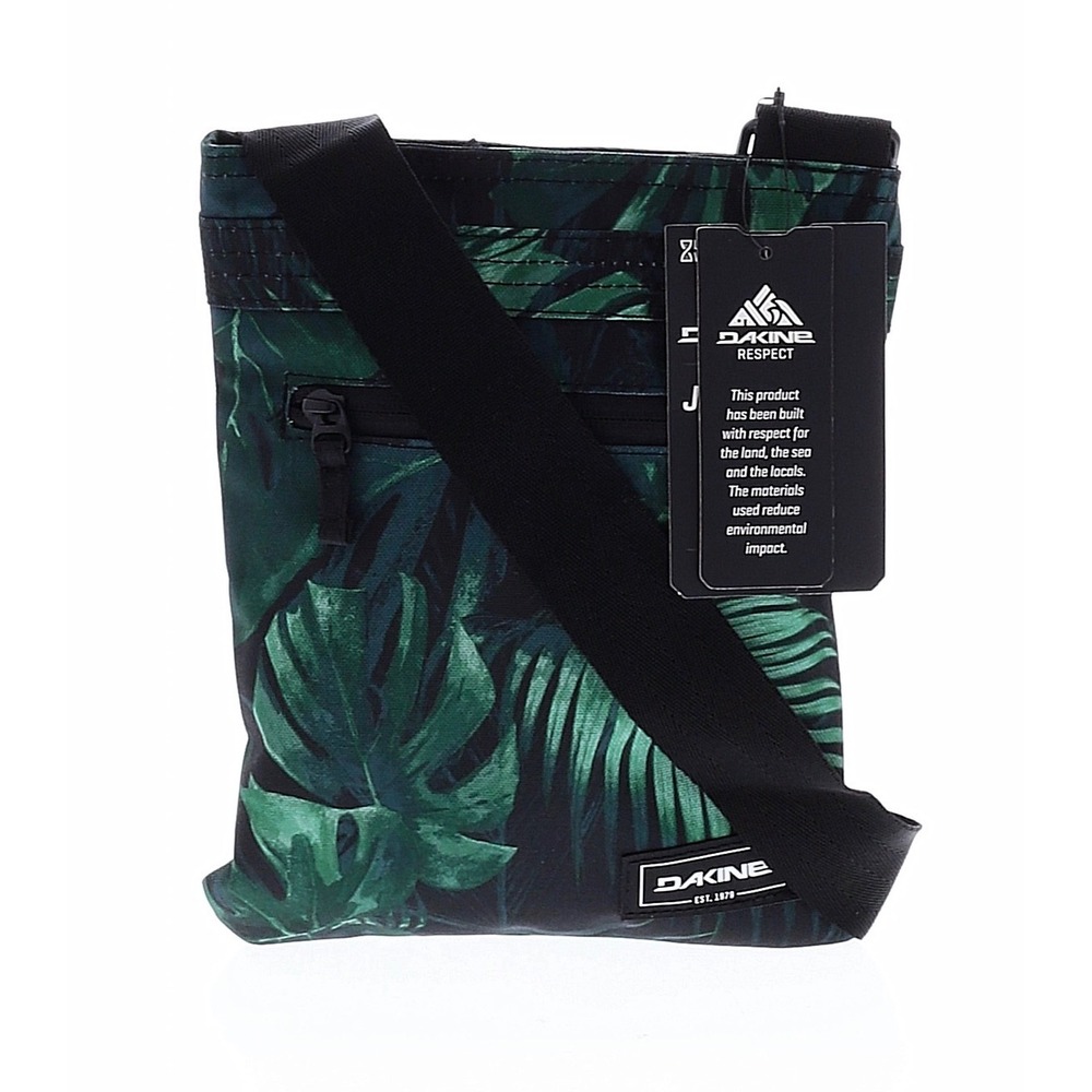Dakine Jive Crossbody Bag Green NWT Tropical Palm Leaf Print Travel New